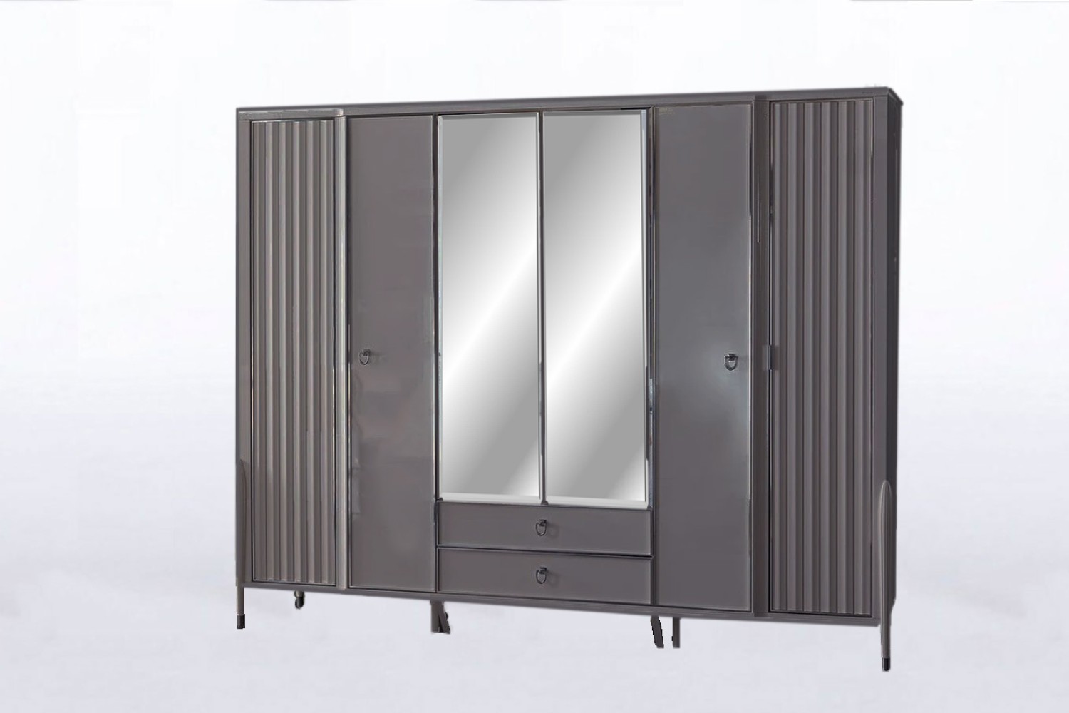 Gravita 6 Doors Wardrobe