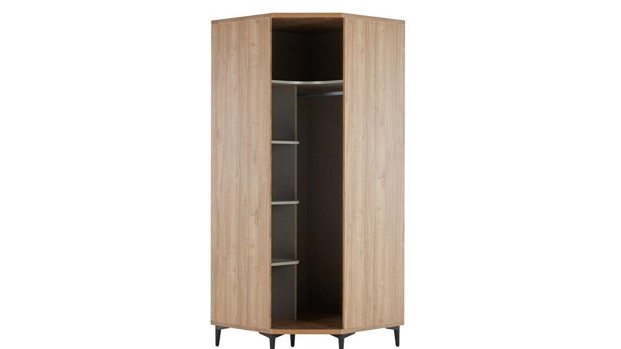 Mary Corner Glass Door Closet Mary Corner Glass Door Closet