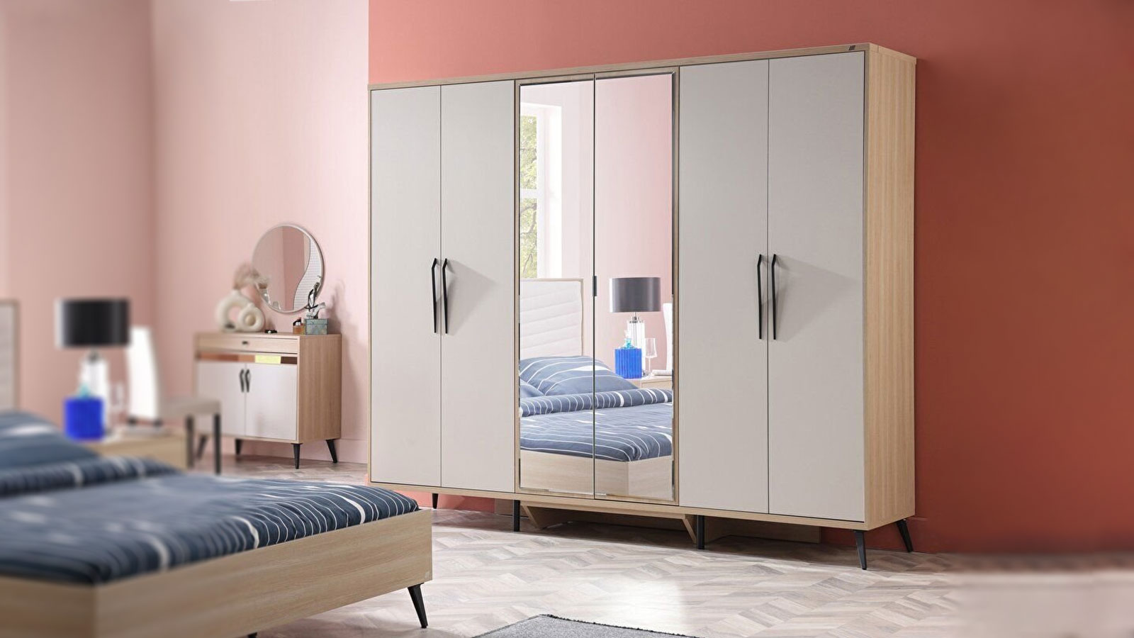 Serez 6 Door Closet Serez 6 Door Closet
