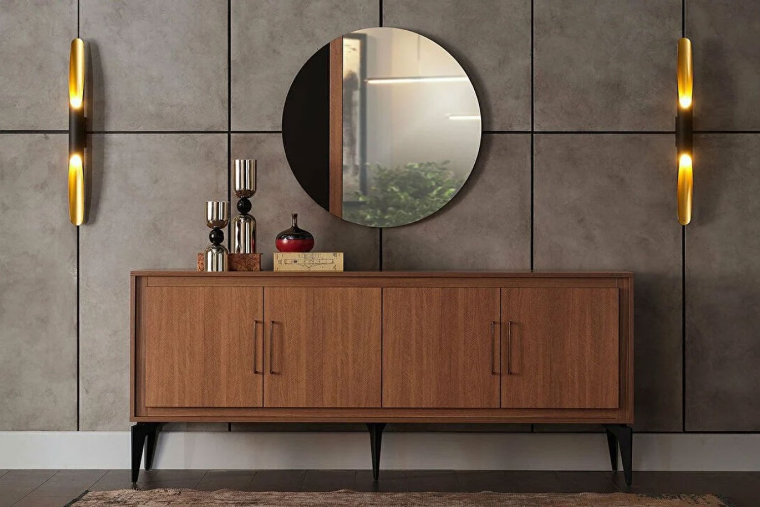 Monaco Sideboard And Mirror