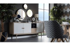 Retro Sideboard And Mirror