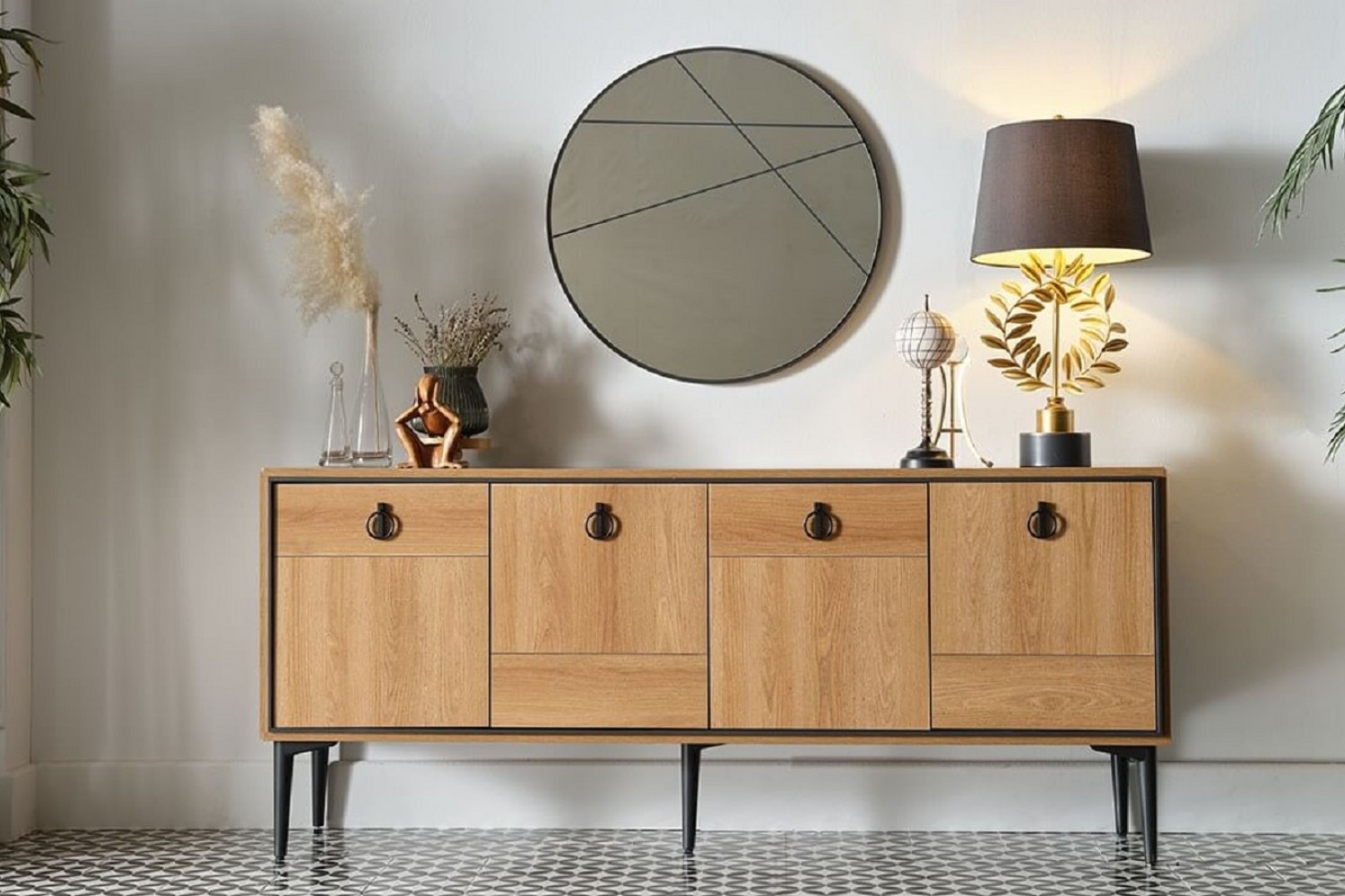 Vista Sideboard And Mirror