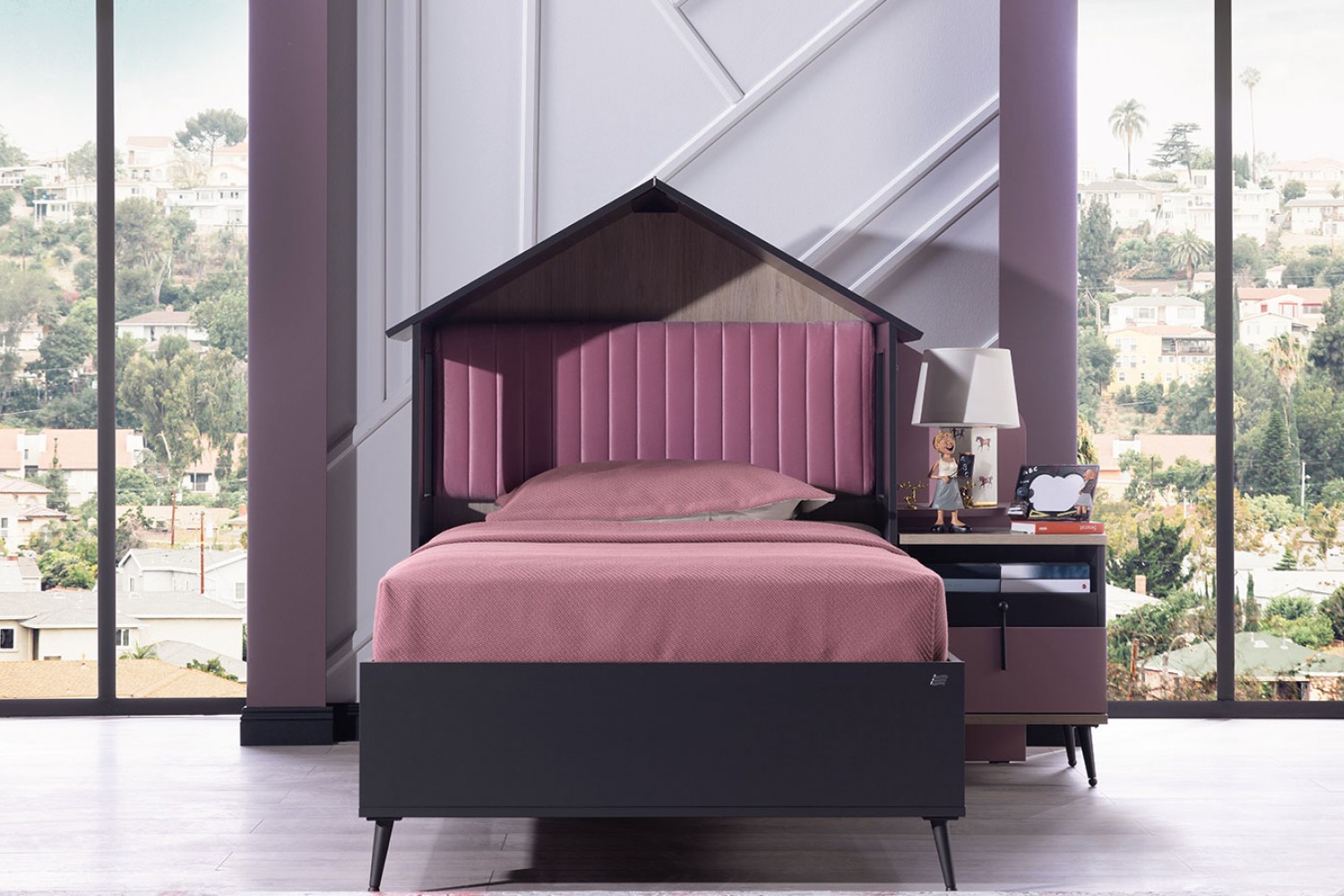 Alice Bed 120 (Pink)