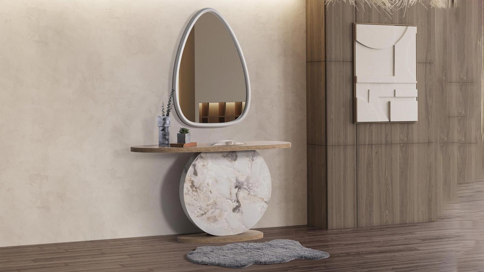 Tkr Milano Dressing Table & Mirror Tkr Milano Dressing Table & Mirror