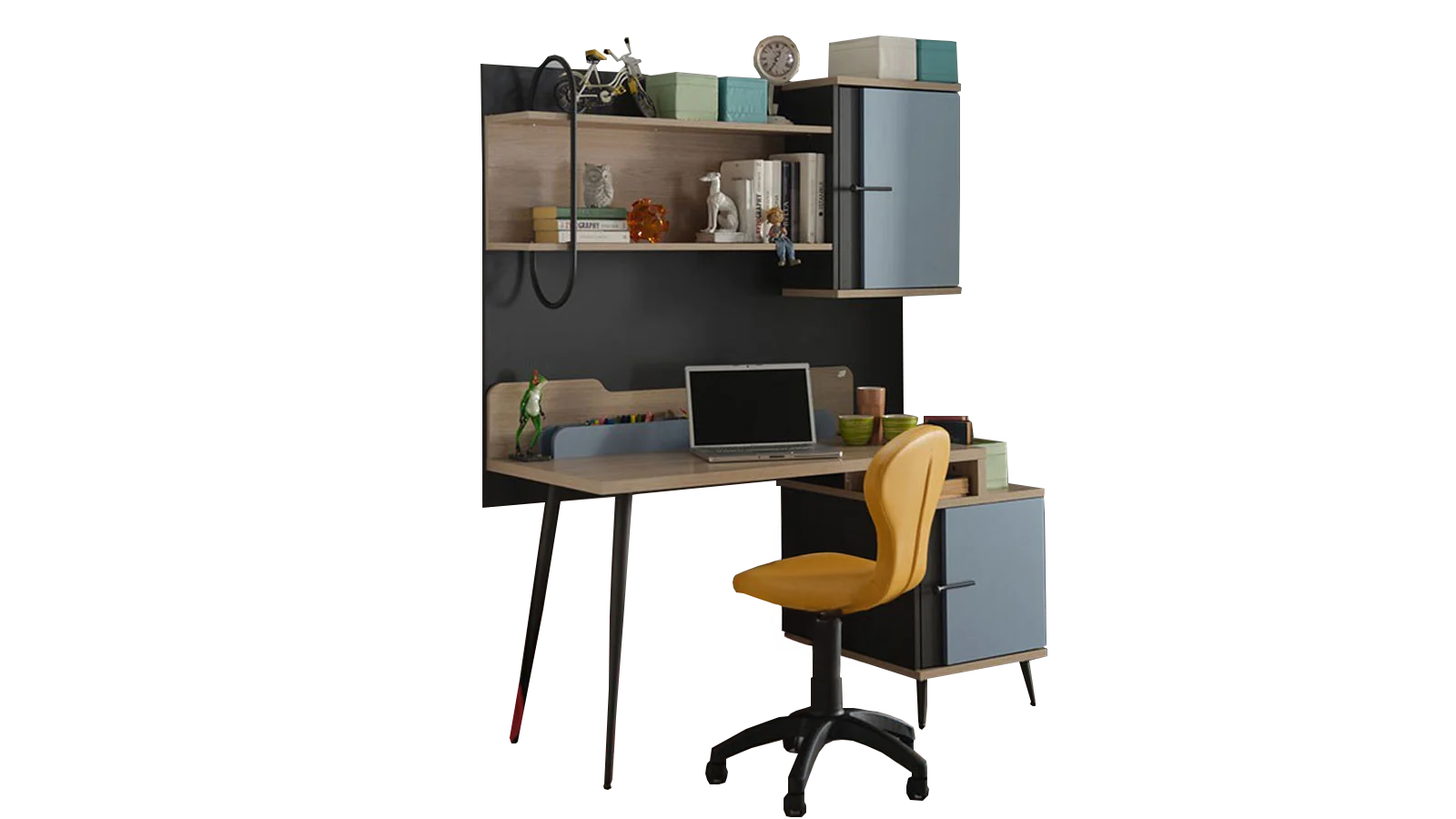 Alice Study Desk (Blue)