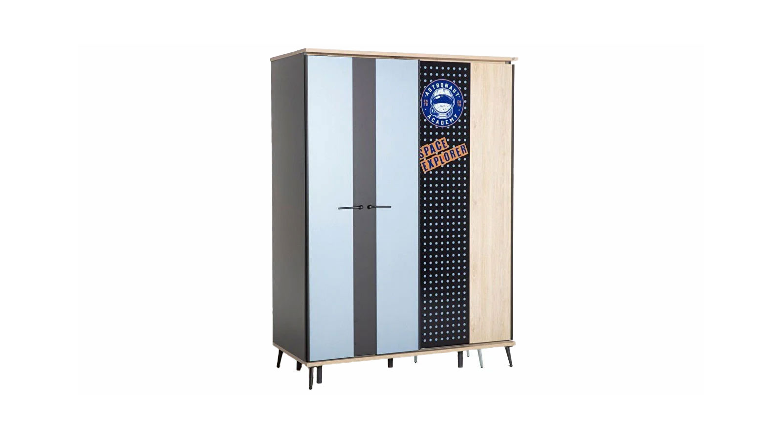Alice Sliding Closet (Blue)